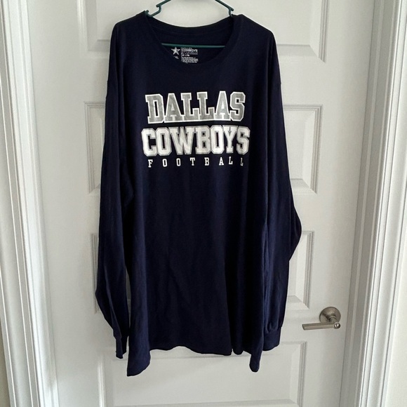 NFL Other - Dallas Cowboys Football Long Sleeve Practice T Shirt Blue Size 4XL